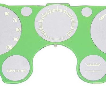 OER 1967-72 Chevrolet/GMC Truck, Blazer, Jimmy, Suburban, Instrument Panel Lens, With Gauges & Without Tach CC1002